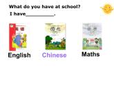 三年级英语下册课件-Module 6 Unit 2 What does Lingling have at school154-外研版（三起）