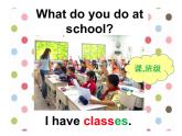 三年级英语下册课件-Module 6 Unit 2 What does Lingling have at school394-外研版（三起）