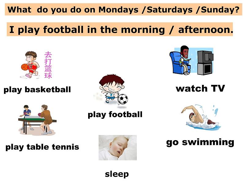 三年级英语下册课件-Module 6 Unit 2 What does Lingling have at school-外研版（三起）04