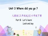 人教英语六年级下册Unit3 Part B 第二课时课件