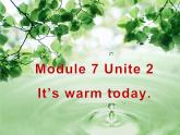 三年级英语下册课件-Module 7 Unit 2 It's warm today294-外研版（三起）