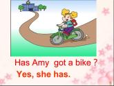 三年级英语下册课件-Module 9 Unit 2 Has Amy got a bike39-外研版（三起）