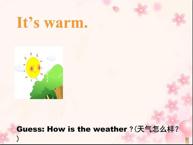 三年级英语下册课件-Module 7 Unit 2 It 's warm today365-外研版（三起）第3页