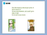 小學(xué)英語(yǔ)六年級(jí)下冊(cè)—Lesson 1 I'm not feeling well（第3課時(shí)） 課件（科普版）