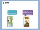 小學(xué)英語(yǔ)六年級(jí)下冊(cè)—Lesson 1 I'm not feeling well（第3課時(shí)） 課件（科普版）