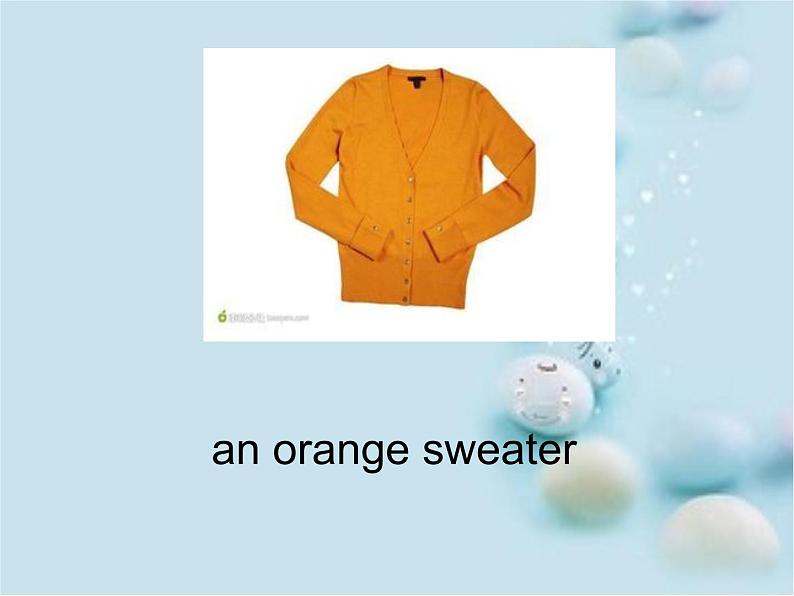 三年级英语下册课件-Module 10 Unit 2 She's got an orange sweater34-外研版（三起）08