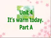 三年级英语下册课件-Module 7 Unit 2 It's warm today408-外研版（三起）