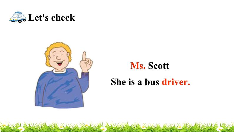 翼教版六上英语教学课件Lesson 7 On the School Bus06