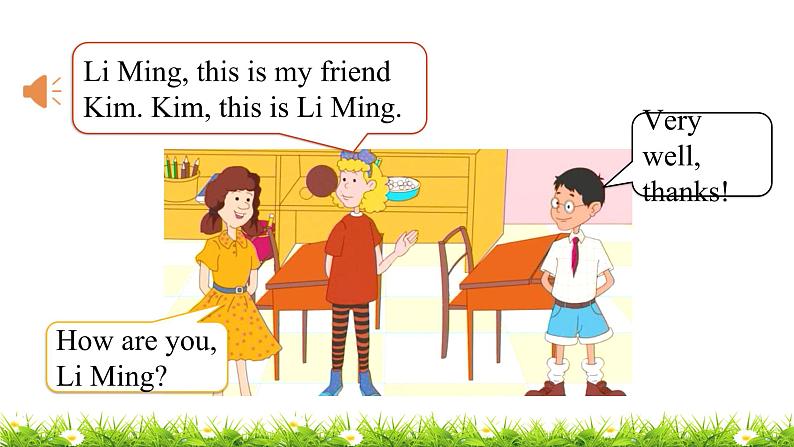 翼教版六上英语教学课件Lesson 8 Li Ming Meets Jenny's Class05