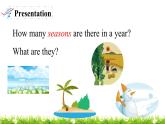 翼教版六上英語教學(xué)課件Lesson 13 Seasons
