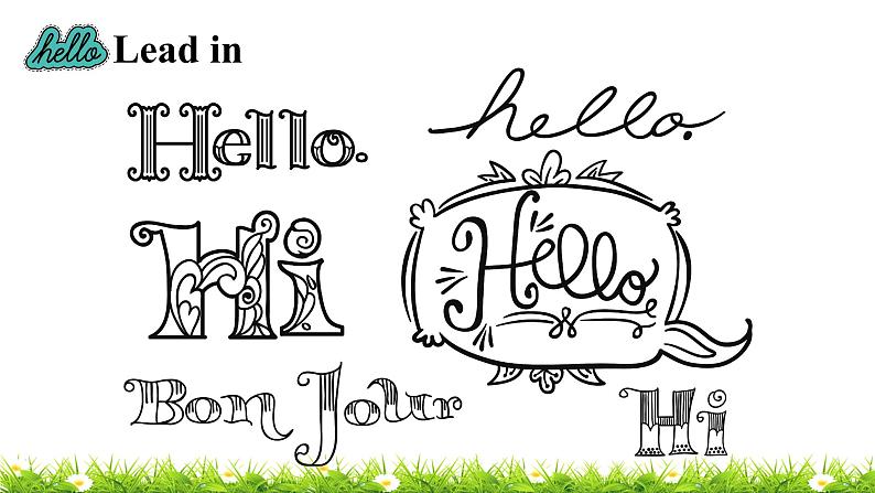 翼教版三上英语教学课件Lesson 1 Hello!02