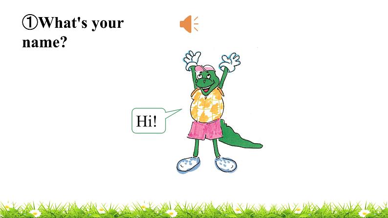 翼教版三上英语教学课件Lesson 1 Hello!07