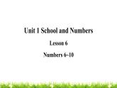 翼教版三上英语教学课件Lesson 6 Numbers 6-10