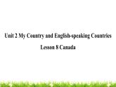 翼教版五上英语教学课件Lesson 8 Canada