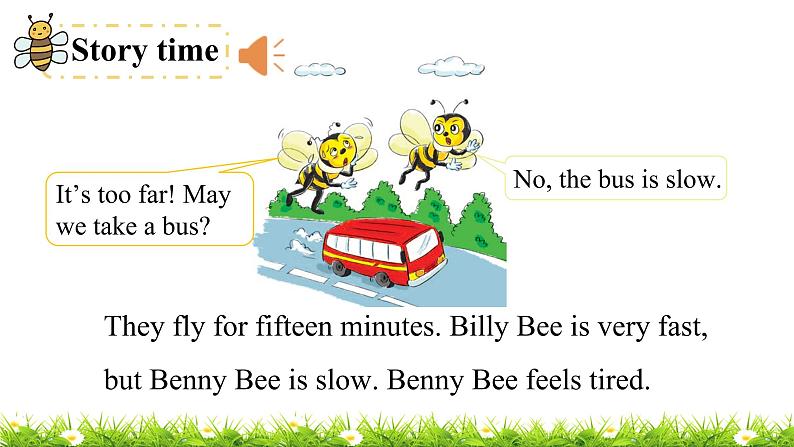 翼教版五上英语教学课件Lesson 18 Billy Bee07