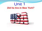 四年级英语下册课件-Module 9 Unit 1 Did he live in New York85-外研版（三起）