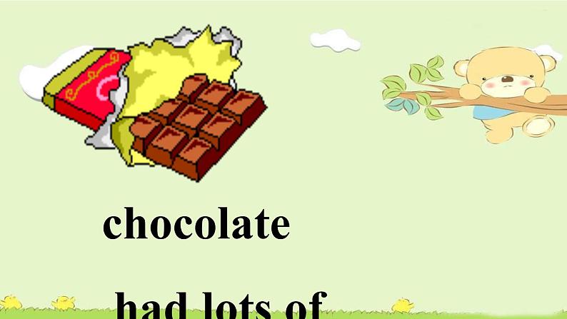 四年级英语下册课件-Module 10 Unit 2 Sam had lots of chocolate5-外研版（三起）04