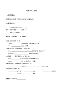 专题02 冠词_备战2022年小升初英语必考语法和题型