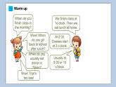 小學英語五年級下冊—Lesson 7 It's seven thirty-five（第4課時） 課件（科普版）
