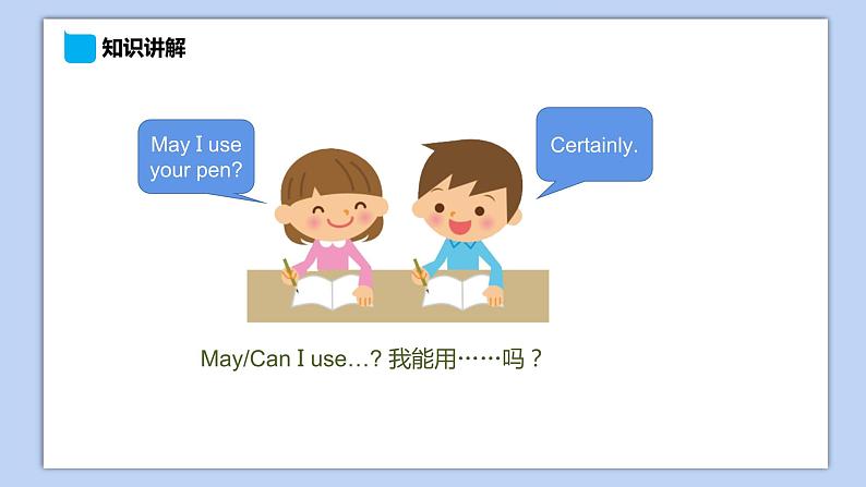 小学英语五年级下册—Lesson 1 May I speak to Mary？（第2课时） 课件（科普版）第4页