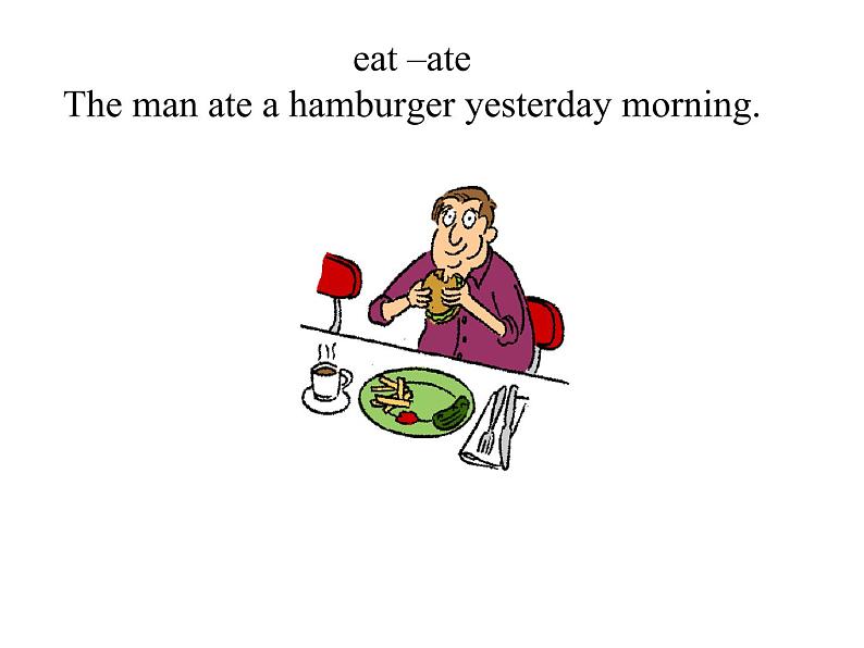 五年级英语下册课件-Module 3 Unit 2 Sam ate four hamburgers.39-外研版（三起）第6页