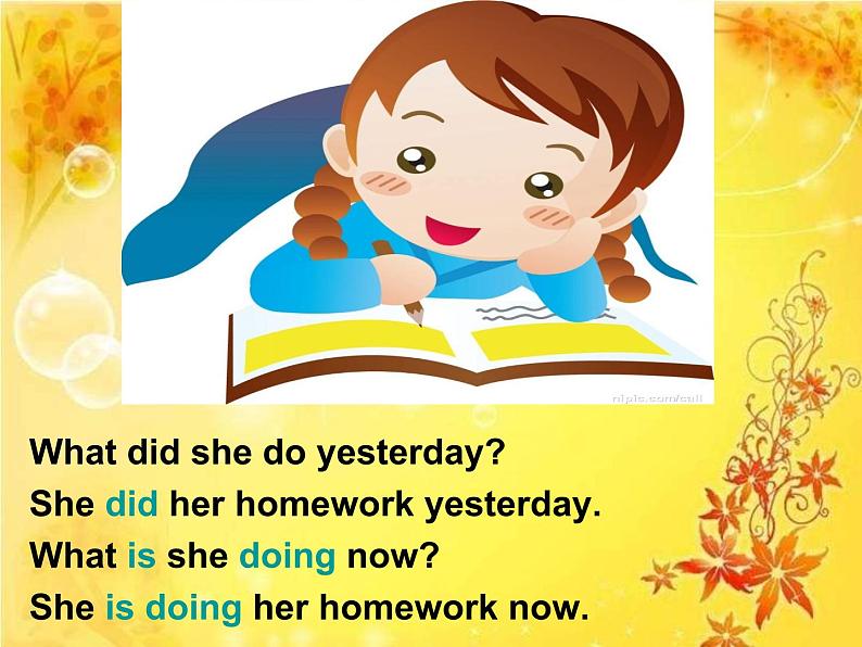 五年级英语下册课件-Module 2 Unit 1 She learnt English.（3）-外研版第7页
