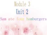 五年级英语下册课件-Module 3 Unit 2 Sam ate four hamburgers.19-外研版（三起）