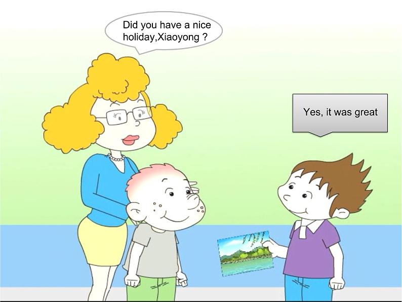 四年级英语下册课件-Module 9 Unit 2 Did you have a nice holiday59-外研版（三起）06