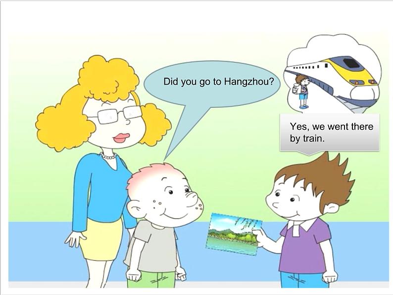 四年级英语下册课件-Module 9 Unit 2 Did you have a nice holiday59-外研版（三起）07