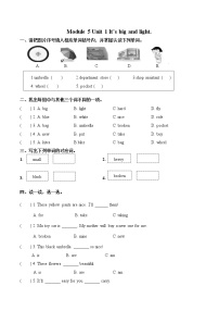 英语Module 5Unit 1 He is playing the suona but the phone rings.课后练习题