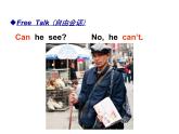 五年级英语上册课件-Module 7 Unit 1 He can't see（9）-外研版（三起）