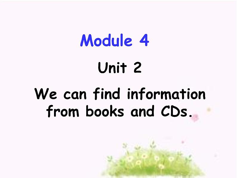 五年级英语下册课件-Module 4 Unit 2 We can find information from books and CDs84-外研版（三起）第4页