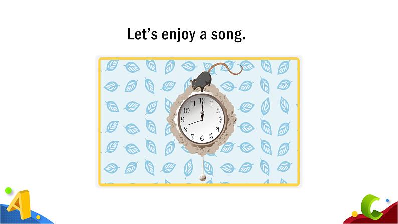 人教PEP版英语四年级下册课件 Unit 2 What time is it_Part A02