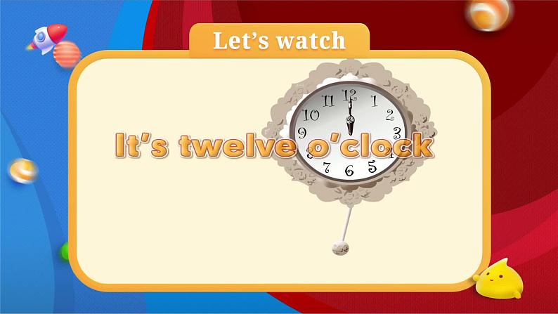 人教PEP版英语四年级下册课件 Unit 2 What time is it_Part A03