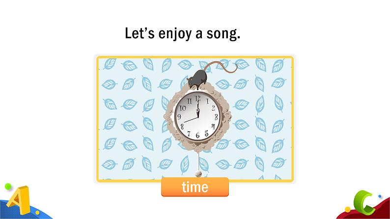 人教PEP版英语四年级下册课件 Unit 2 What time is it_Part A04