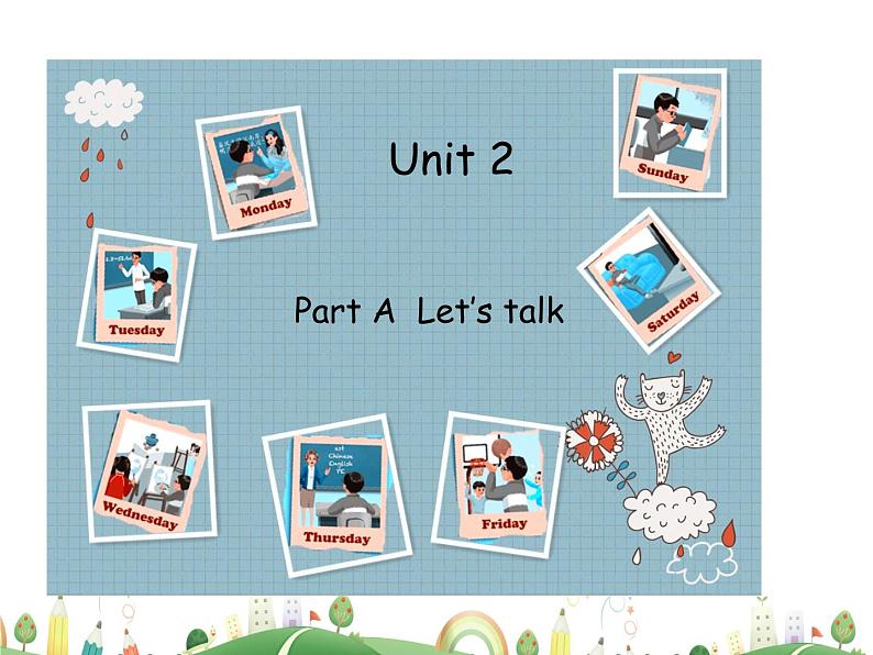 人教版PEP小学英语5年级上册 精品课件Unit2 Let‘s talk A第2页