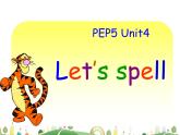 人教版PEP小学英语5年级上册 精品课件PEP5 Unit 4 spell(1)(1)