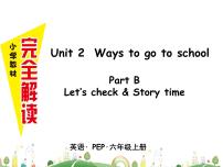 2020-2021学年Unit 2 Ways to go to school Part B教学ppt课件