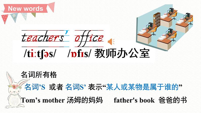 人教版四年级下册Unit1 My school Part A第一课时课件+教案+习题+音频+视频08