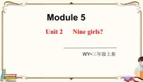 2020-2021学年Unit 2 Nine girls?备课ppt课件