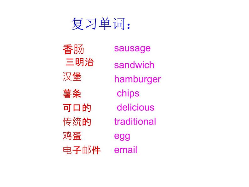 五年级英语下册课件-Module 3 Unit 2 Sam ate four hamburgers.205-外研版（三起）第3页