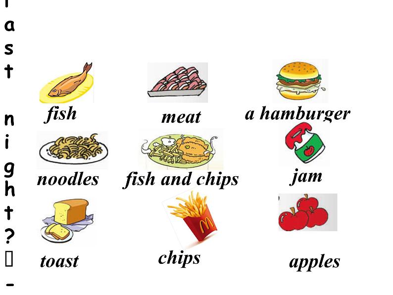 五年级英语下册课件-Module 3 Unit 2 Sam ate four hamburgers.270-外研版（三起）04