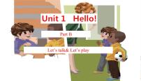 英语三年级上册Unit 1 Hello! Part B课文配套课件ppt