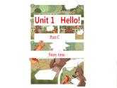 人教版 (PEP)三年级上册英语——unit 1 Hello! part C课件PPT
