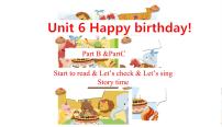 2021学年Unit 6 Happy birthday! Part B图片课件ppt