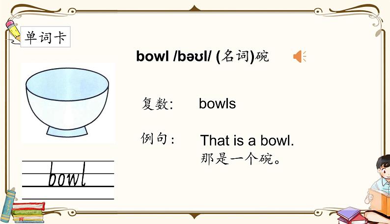 人教版 (PEP)四年级上册英语——unit 5 Dinner is readypart B2课件PPT04