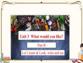 人教版 (PEP)五年级上册英语——unit 3 What would you likPart B2课件PPT