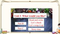 人教版 (PEP)五年级上册Unit 3 What would you like? Part B课前预习ppt课件