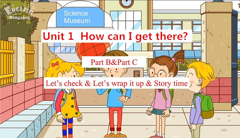 人教版 (PEP)六年级上册英语——Unit 1 How can I get thPart B4&C课件PPT01
