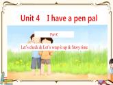 人教版 (PEP)六年級(jí)上冊(cè)英語(yǔ)——Unit 4  I have a pen pal Part C2課件PPT